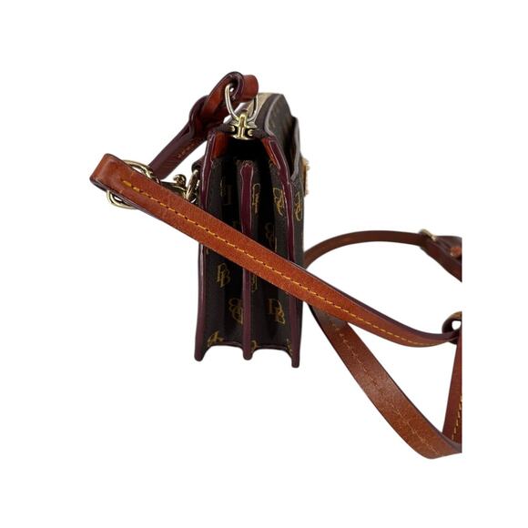 Dooney & Bourke Gretta Janine Crossbody Bag SOLD OUT Brown Coated Old Money - Picture 4 of 16